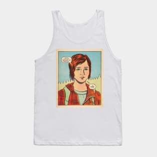 The Promise - The Last of Us Ellie fan art comic panel Tank Top